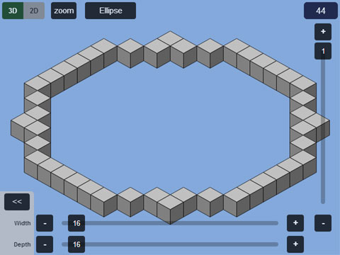 Plotz Minecraft Ellipse Generator