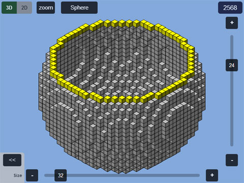 Plotz Minecraft Sphere Generator